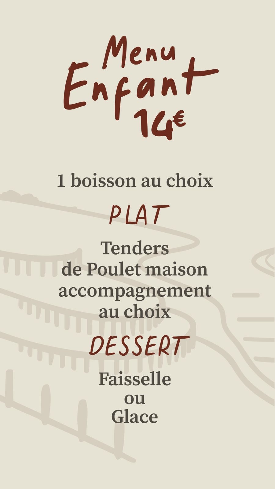 Carte de l'Auberge de la Source, page 3